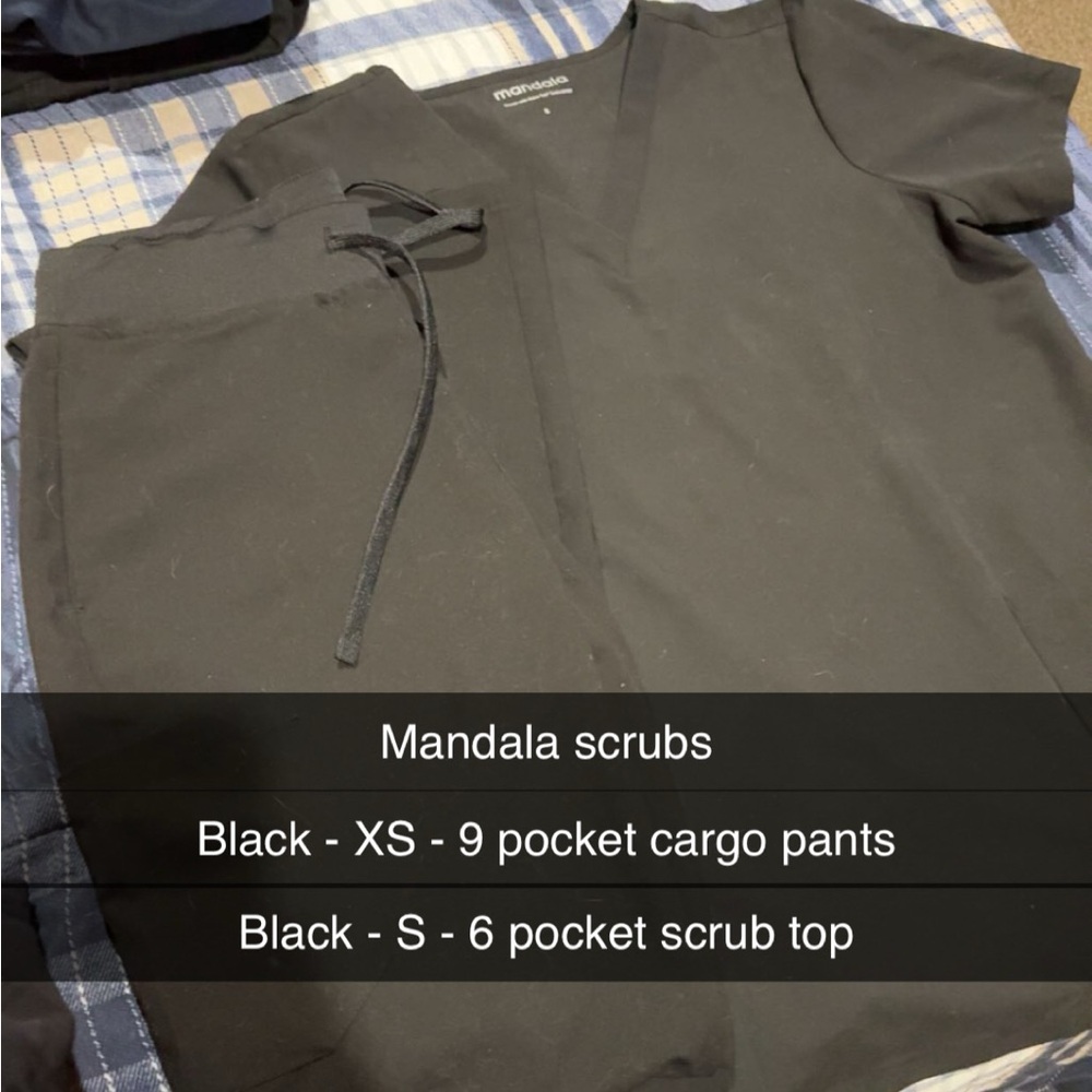 Mandala scrubs set